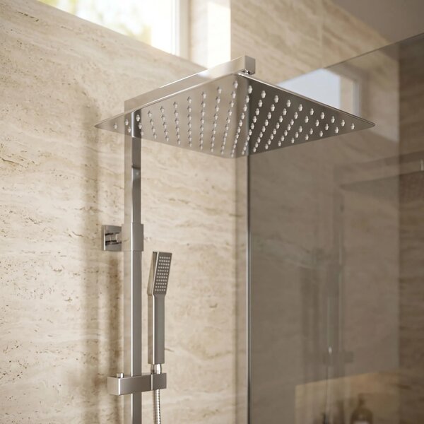 Kvadratna nadglavna prha REA JS-P015 30cm Chrome