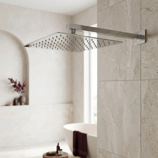 Kvadratna nadglavna prha REA JS-P015 30cm Chrome