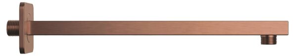 Kvadratni nosilec za tuš REA JS-9022BRG 40cm Brush Copper