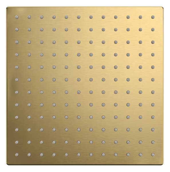 Kvadratna nadglavna prha REA JS-P015BG 30cm Brush Gold