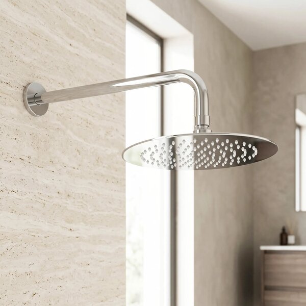 Okrogla tuš glava REA JS-P014 25cm Chrome