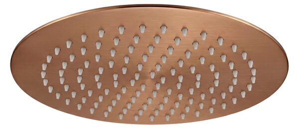 Okrogla tuš glava REA JS-P014BRG 25cm Brush Copper