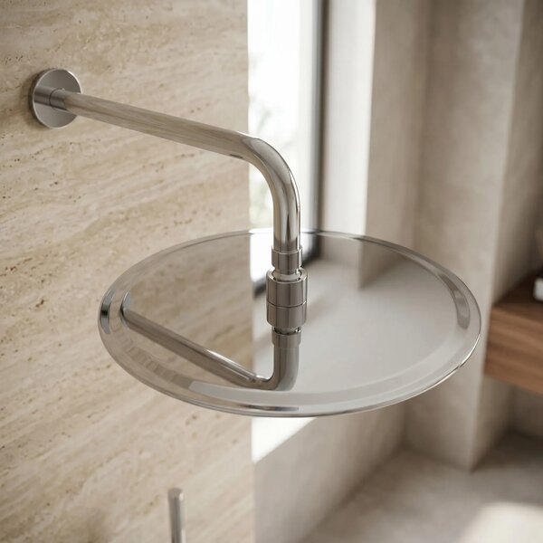 Okrogla tuš glava REA JS-P014 30cm Chrome