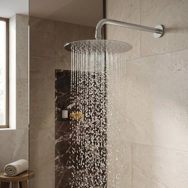 Okrogla tuš glava REA JS-P014 30cm Chrome