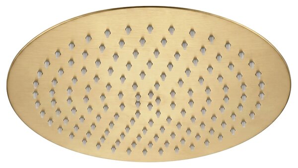 Okrogla tuš glava REA JS-P014BG 30cm Brush Gold