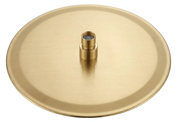 Okrogla tuš glava REA JS-P014BG 30cm Brush Gold