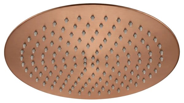 Okrogla tuš glava REA JS-P014BRG 30cm Brush Copper