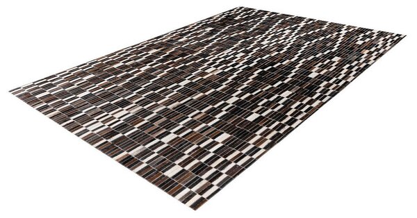 TEKAČ 80/150 cm tkano črna, bela