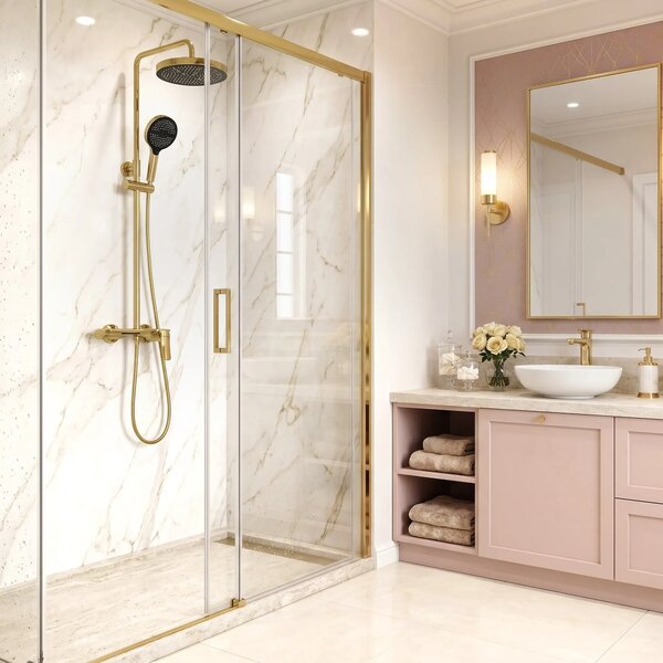 Komplet za prhanje Rea Vision Gold