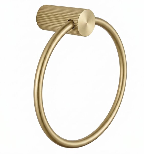 Kopalniški obešalnik Ring 64106 SOLO Brush Gold