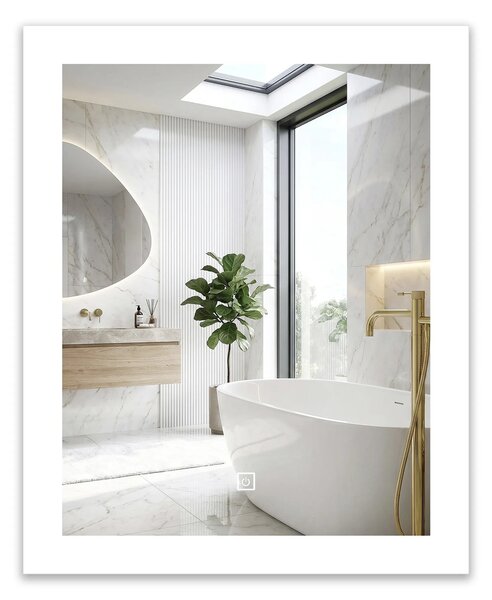 Stensko ogledalo LED 60x80cm SAB-3426