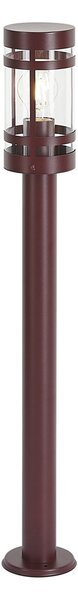 Moderna zunanja svetilka temno rdeča 80 cm IP44 - Gleam