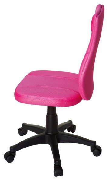 MID.YOU Mladinski Vrtljivi Stol Kiddy Base, Roza