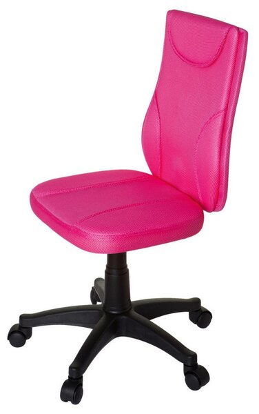MID.YOU Mladinski Vrtljivi Stol Kiddy Base, Roza