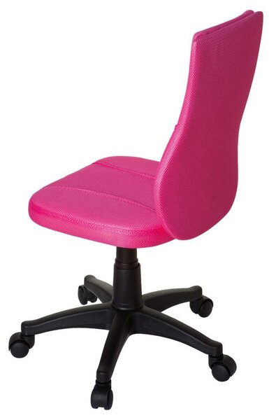 MID.YOU Mladinski Vrtljivi Stol Kiddy Base, Roza