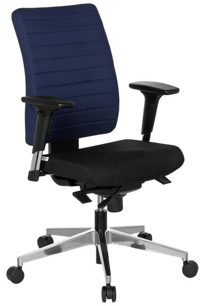 MID.YOU Pisarniški Stol Pro-tec 350, Črna, Modra
