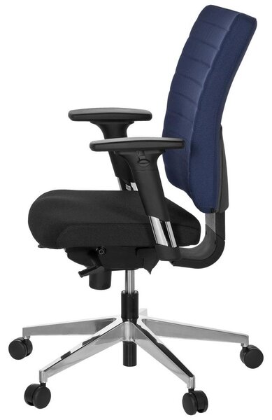 MID.YOU Pisarniški Stol Pro-tec 350, Črna, Modra