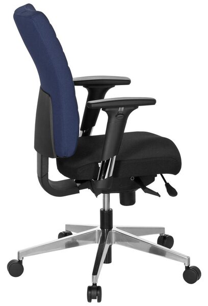 MID.YOU Pisarniški Stol Pro-tec 350, Črna, Modra