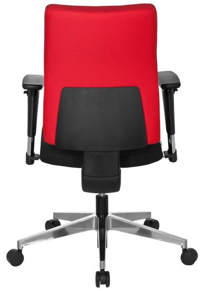 MID.YOU Pisarniški Stol Pro-tec 350, Črna, Rdeča