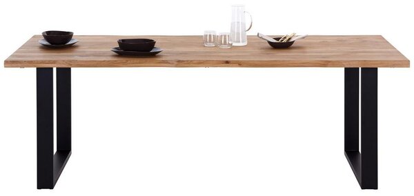 James Wood Jedilna Miza Wood, Hrast, Masivno, 220x100