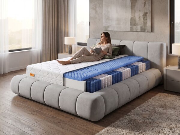 Wilsondo Žepkasta vzmetnica Azuro 80x200x20 - prevleka Matrix