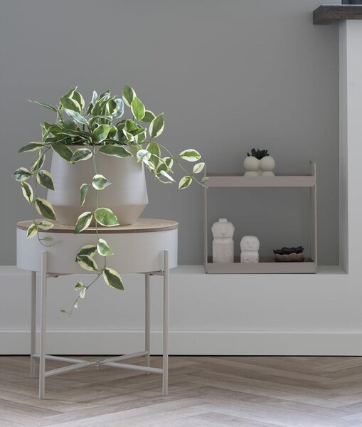 Kovinska okrogla stranska mizica ø 40 cm Sisco – House Nordic