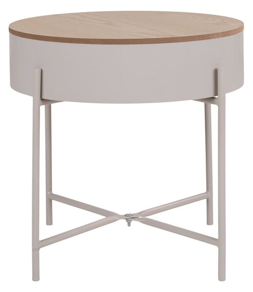 Kovinska okrogla stranska mizica ø 40 cm Sisco – House Nordic